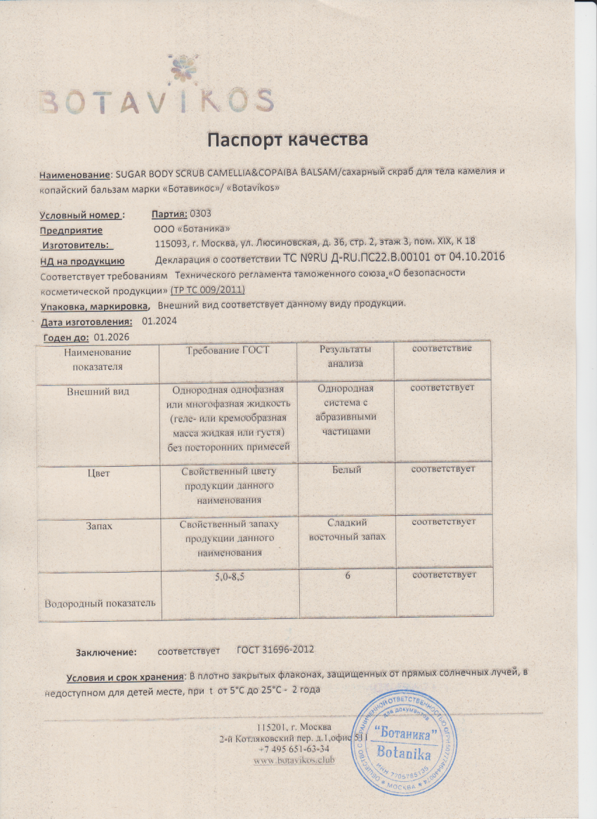 Паспорт №012024